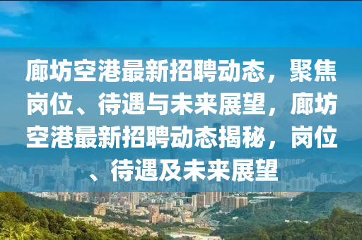 廊坊空港最新招聘動態(tài)，聚焦崗位、待遇與未來展望，廊坊空港最新招聘動態(tài)揭秘，崗位、待遇及未來展望